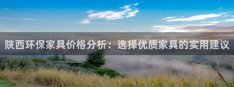 杏耀平台官方网站：陕西环保家具价格分析：选择优质家具的实用建